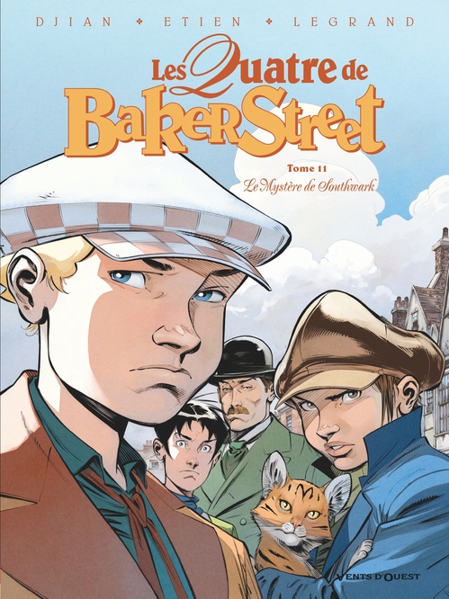 Couverture ebook de Les Quatre de Baker Street - Tome 11, de David Etien