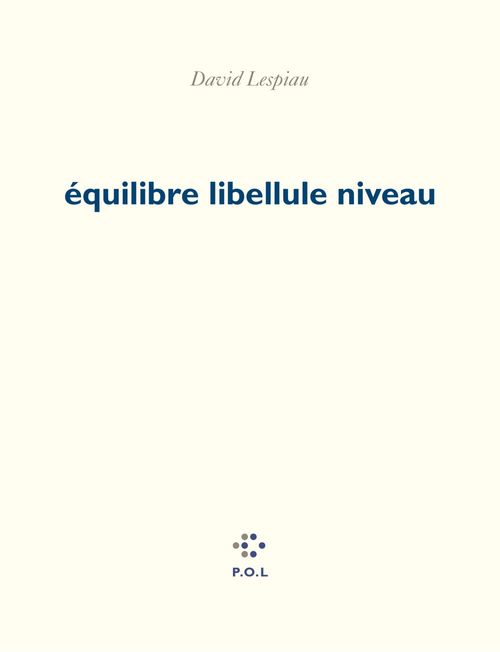 Couverture ebook de Équilibre libellule niveau, de Francois Lespiau
