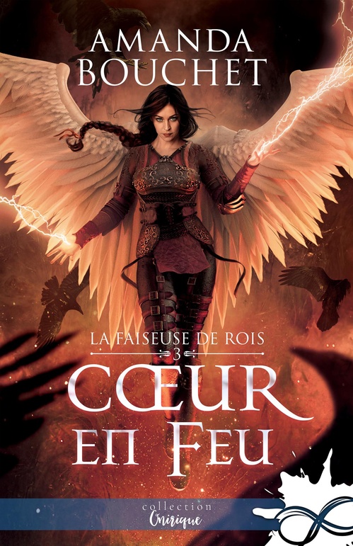 ebook cover of Coeur en feu, by Amanda Bouchet