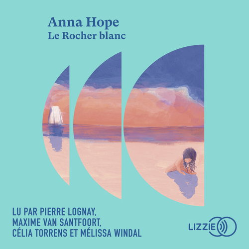 audiobook cover of Le Rocher blanc, by Anna Hope