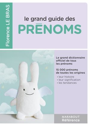 Couverture ebook de Le grand guide des prénoms, de Florence Le Bras