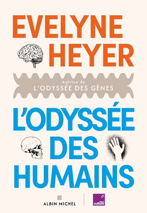 ebook cover of L'Odyssée des humains, by Evelyne Heyer