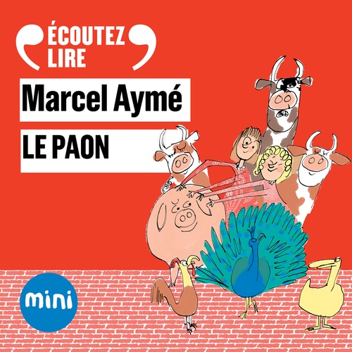 Couverture audiobook de Le paon - Un conte du chat perché, de Marcel Aymé