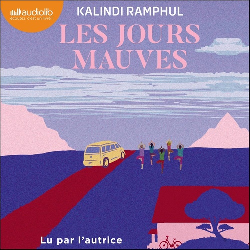 audiobook cover of Les Jours mauves, by