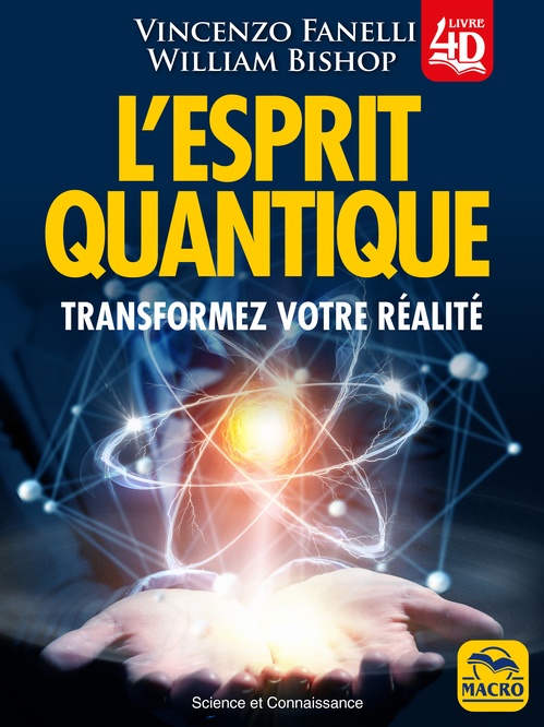 Couverture ebook de L'esprit quantique 4D, de William Bishop, Vincenzo Fanelli