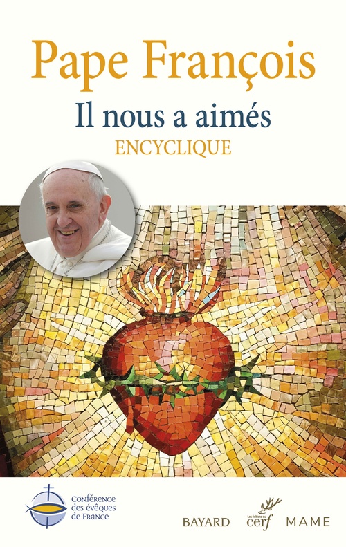 Couverture ebook de Il nous a aimés - Dilexit nos, de Pape François