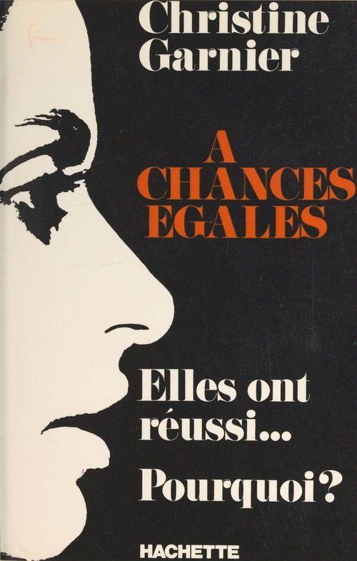 ebook cover of À chances égales, by Christine Garnier