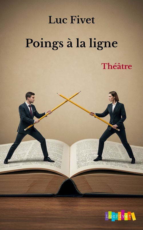ebook cover of Poings à la ligne, by Luc Fivet