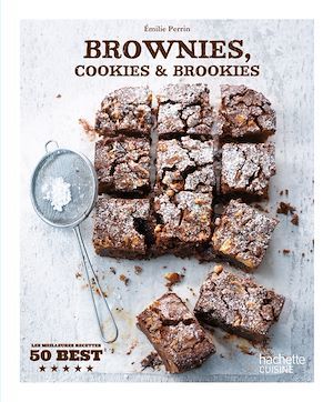 Couverture ebook de Brownies, Cookies et Brookies, de Emilie Perrin