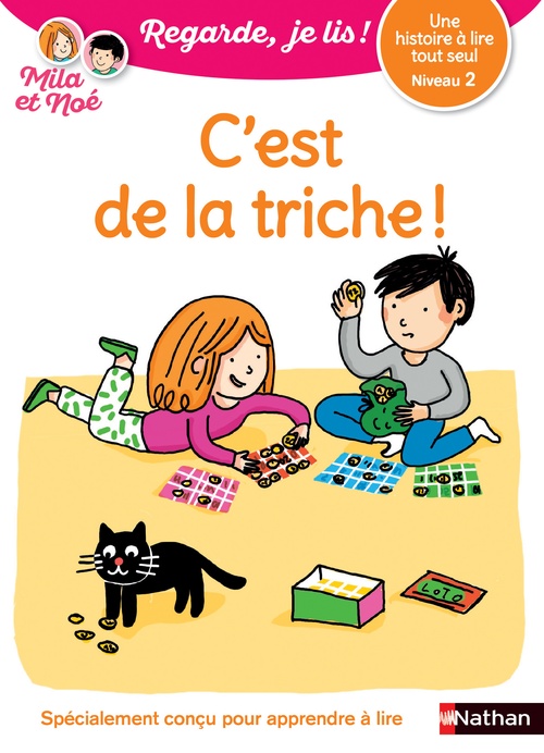 ebook cover of Une historie à lire tout seul : C'est de la triche - Niveau 2, by Eric Battut, Olivia Cosneau