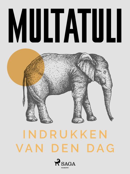 Couverture ebook de Indrukken van den dag, de Multatuli