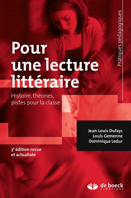 ebook cover of Pour une lecture littéraire, by Jean-Louis Dufays, Louis Gemenne, Dominique Ledur