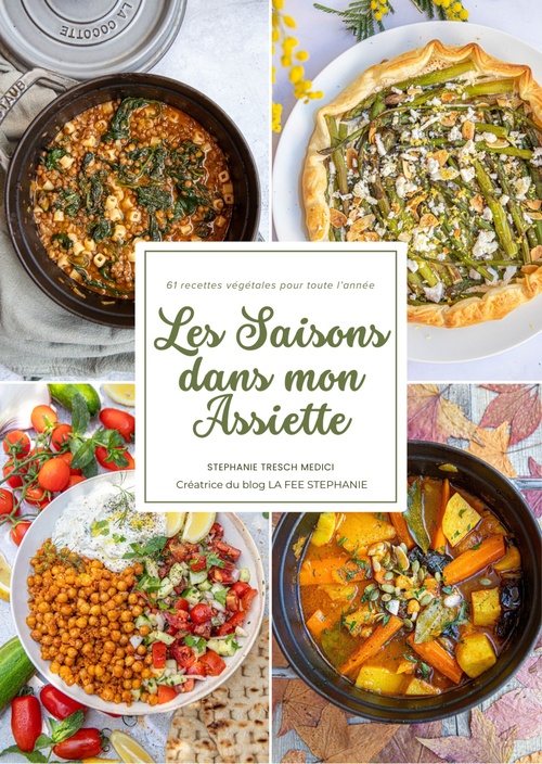 ebook cover of Les saisons dans mon assiette, by Stephanie Tresch Medici