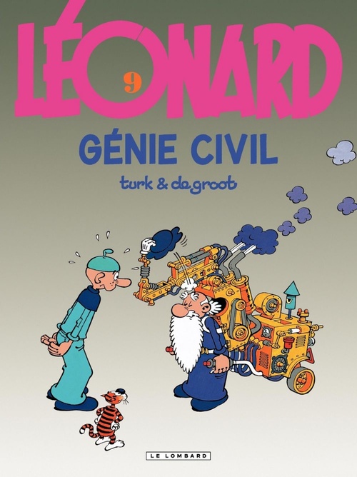 Couverture ebook de Léonard - Tome 09 - Génie civil, de Bob de Groot, Turk