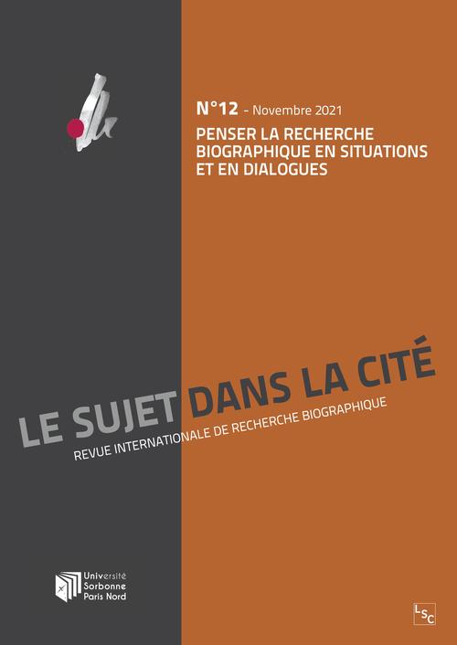 Couverture ebook de Penser la recherche biographique en situations et en dialogues, de Christine Delory-Momberger