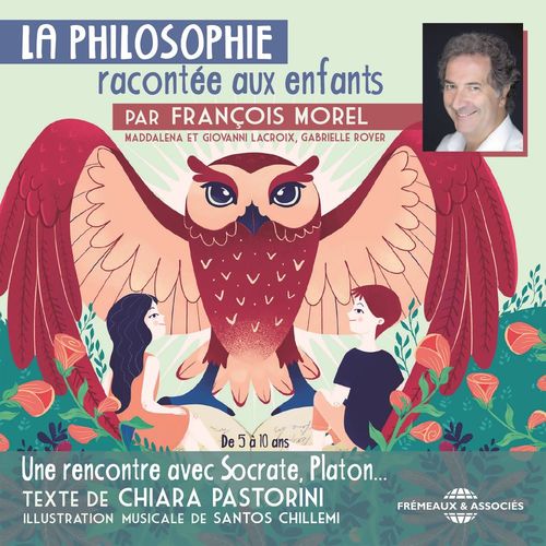 Couverture audiobook de La Philosophie racontée aux enfants (vol. 1) - Une rencontre avec Socrate, Platon..., de Chiara Pastorini
