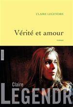ebook cover of Vérité et amour, by Claire Legendre
