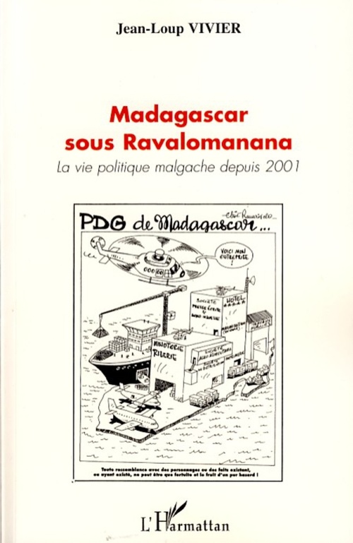 ebook cover of Madagascar sous Ravalomanana, by Jean-lou Vivier