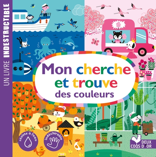 ebook cover of Mon cherche et trouve des couleurs, by GWÉ