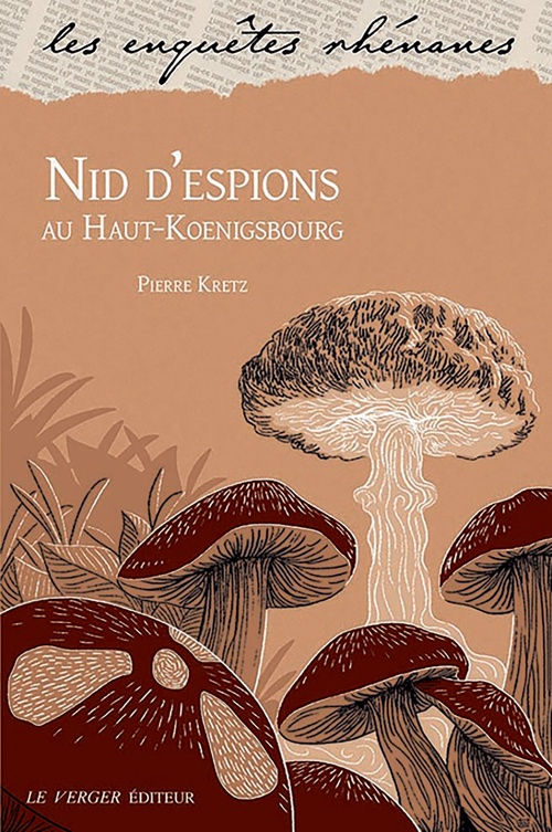 ebook cover of Nid d'espions au Haut-Koenigsbourg, by Pierre Kretz