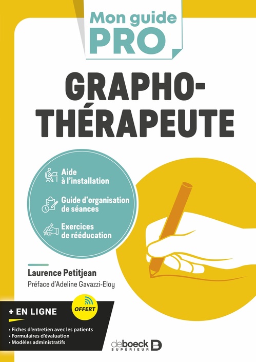 ebook cover of Graphothérapeute, by Laurence Petitjean