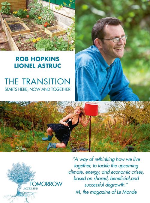 ebook cover of The Transition starts here, now and together, by Rob Hopkins