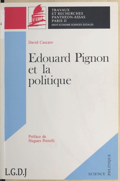 ebook cover of Édouard Pignon et la politique, by Cascaro