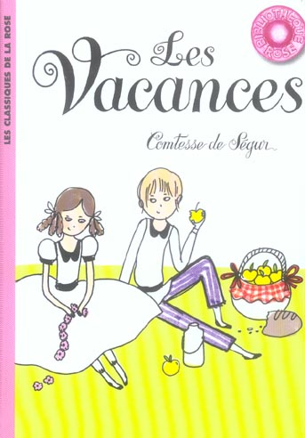 ebook cover of Les vacances, by Comtesse de Ségur