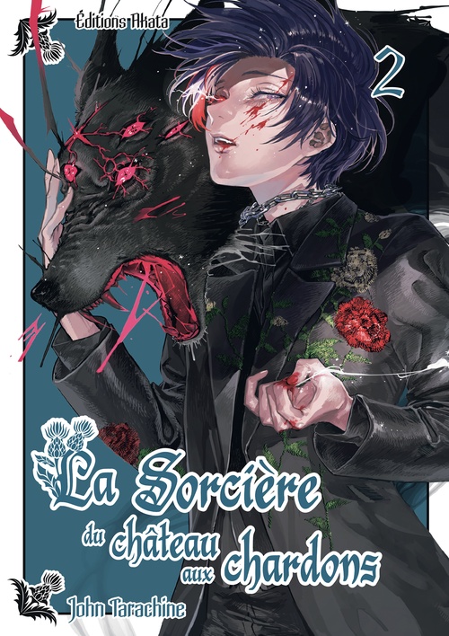 Couverture ebook de La sorcière du château aux chardons - Tome 2, de John Tarachine