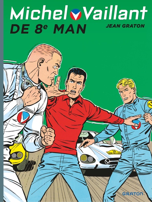 Couverture ebook de De 8ste man, de Graton
