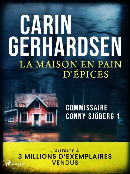 Couverture ebook de La Maison en pain d'épices, de Carin Gerhardsen