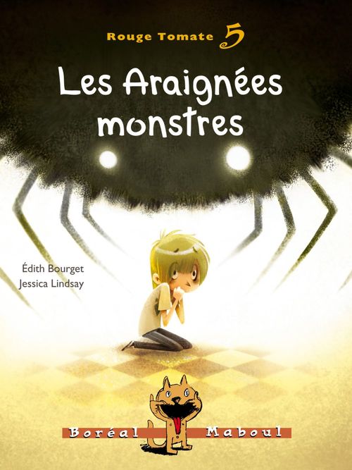 Couverture ebook de Les Araignées monstres, de Edith Bourget