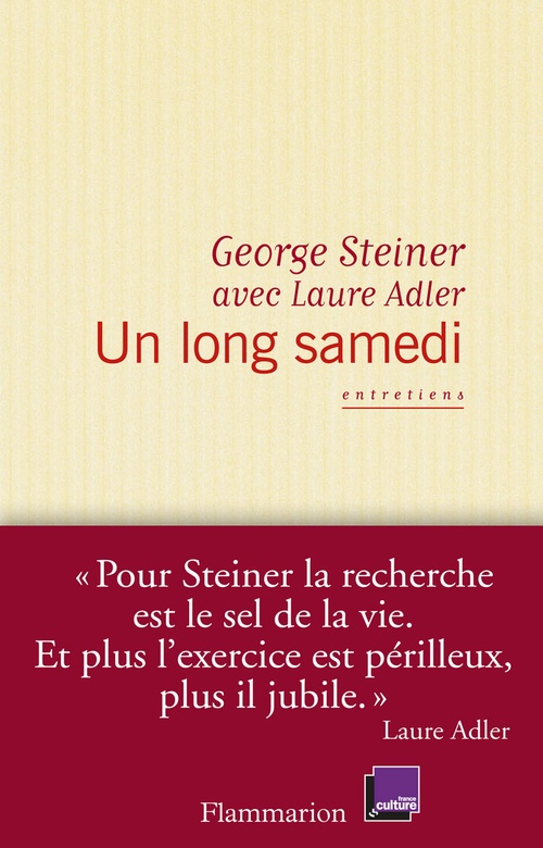 Couverture ebook de Un long samedi. Entretiens, de Laure Adler, George Steiner