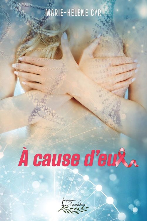 ebook cover of À cause d'eux, by Marie-Helene Cyr
