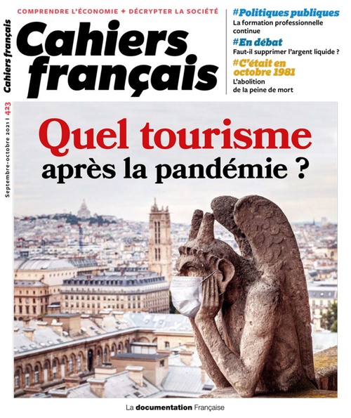 ebook cover of Cahier français : Quel tourisme après la pandémie ? - n°423, by Documentation Francaise