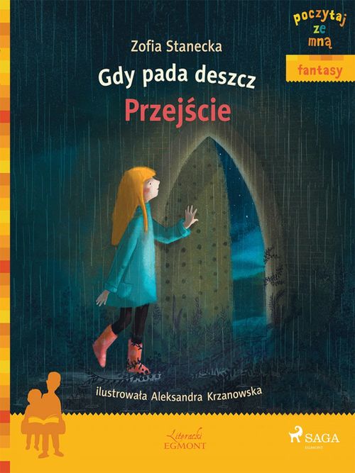 ebook cover of Gdy pada deszcz - Przej´scie, by Zofia Stanecka