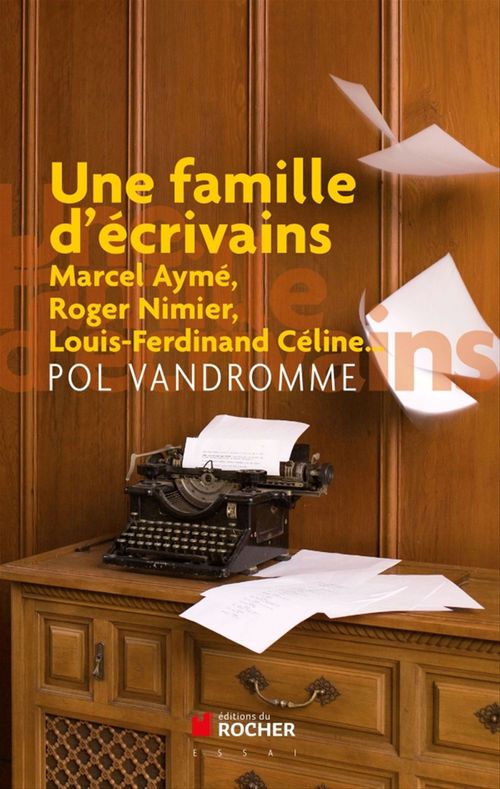Couverture ebook de Une famille d'ecrivains, de Pol Vandromme