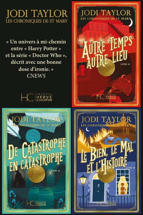 Couverture ebook de Pack Les Chroniques de St Mary - Tomes 12 à 14, de Jodi Taylor