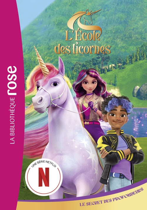 ebook cover of L'école des Licornes 04 (La série TV) - Le secret des profondeurs, by Spin Master