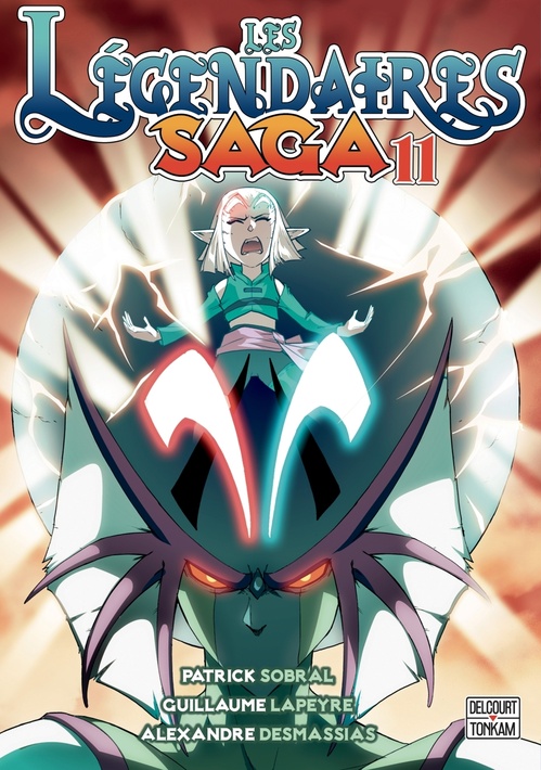ebook cover of Les Légendaires - Saga T11, by Patrick Sobral