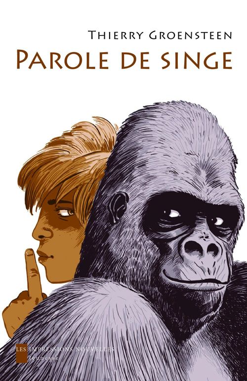 Couverture ebook de Parole de singe, de Thierry Groensteen