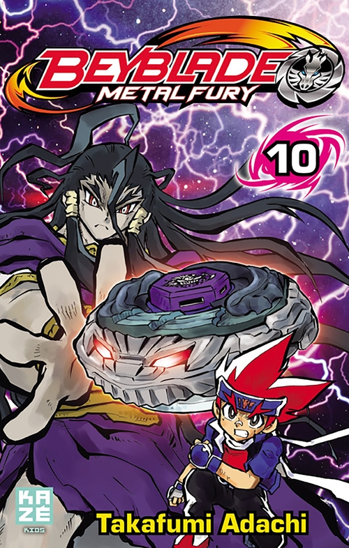 Couverture ebook de Beyblade Metal Fury T10, de Adachi Takafumi