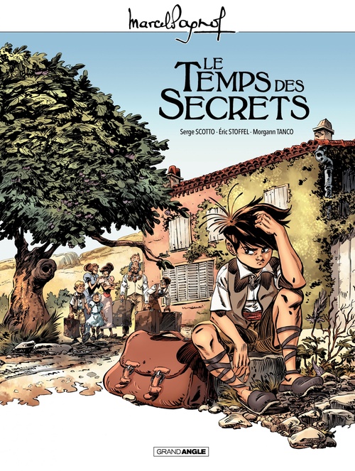 Couverture ebook de Marcel Pagnol en BD : Le Temps des secrets, de Morgann Tanco, Serge Scotto, Eric Stoffel, Morgan Tanco