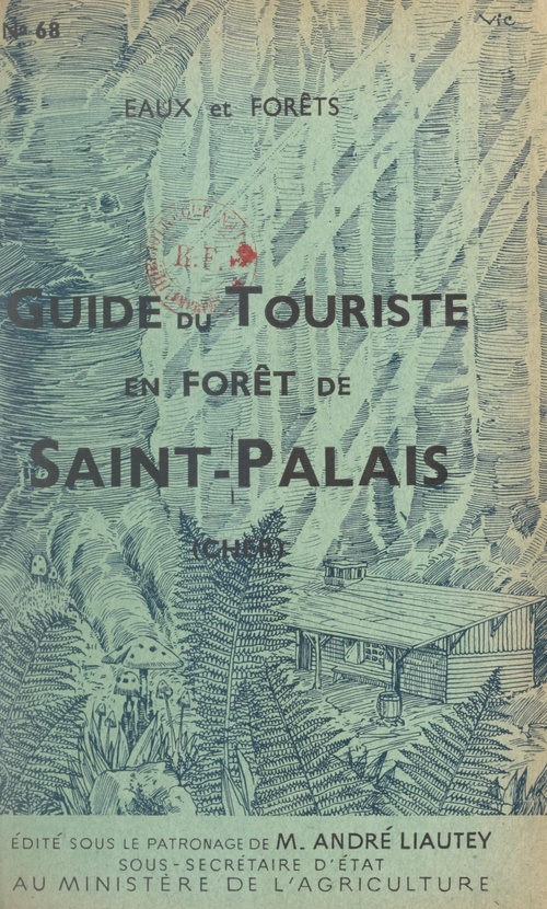 ebook cover of Guide du touriste en forêt de Saint-Palais, by Andre Liautey