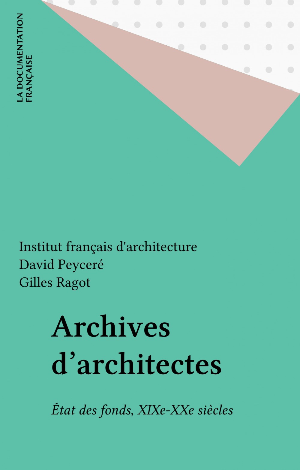 ebook cover of Archives d'architectes, by Unesco