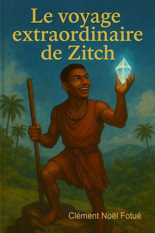 Couverture ebook de Le voyage extraordinaire de Zitch. Tome 1, de Clement Noel Fotue