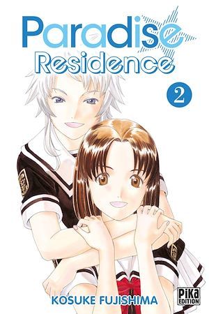 Couverture ebook de Paradise Residence T02, de Kosuke Fujishima