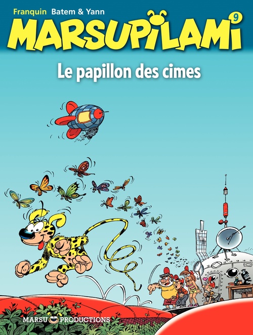 ebook cover of Marsupilami - tome 9 - Le papillon des cimes, by André Franquin, Batem, Yann