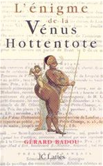 Couverture ebook de L'énigme de la Vénus hottentote, de Gérard Badou