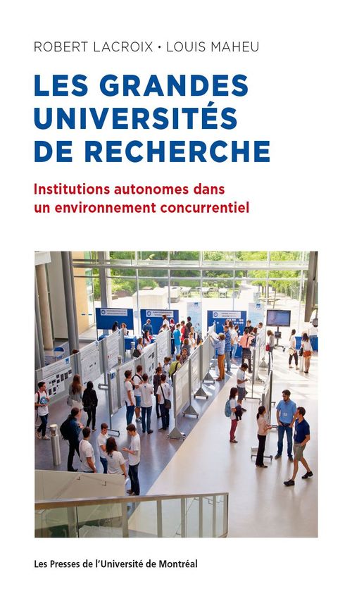 Couverture ebook de Les grandes universités de recherche, de Louis Maheu, Robert Lacroix